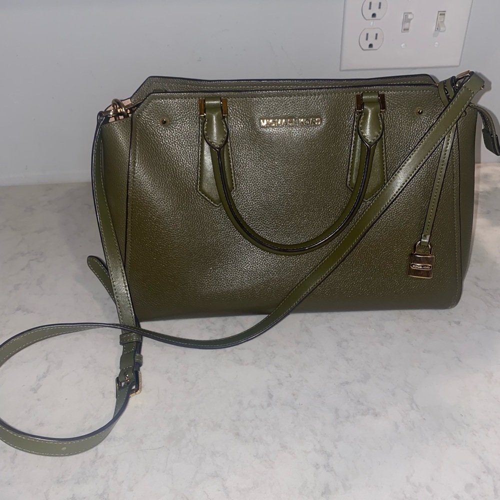 Michael kors Large olive green tote